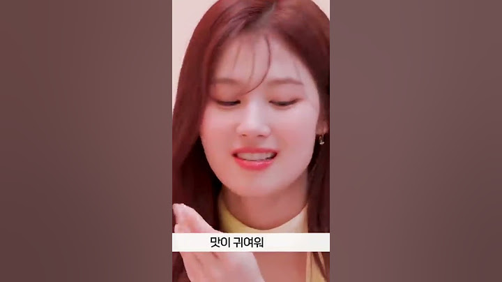 [사나의 냉터뷰] 설윤과 사나의 비빔국수.
