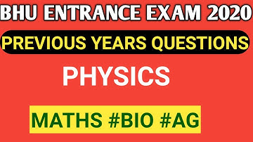 |BHU Previous Years Questions 2019|Solutions|BHU BSC|Maths|Bio|Ag