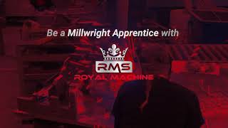 Become a Millwright Apprentice at Royal Machine Solutions!