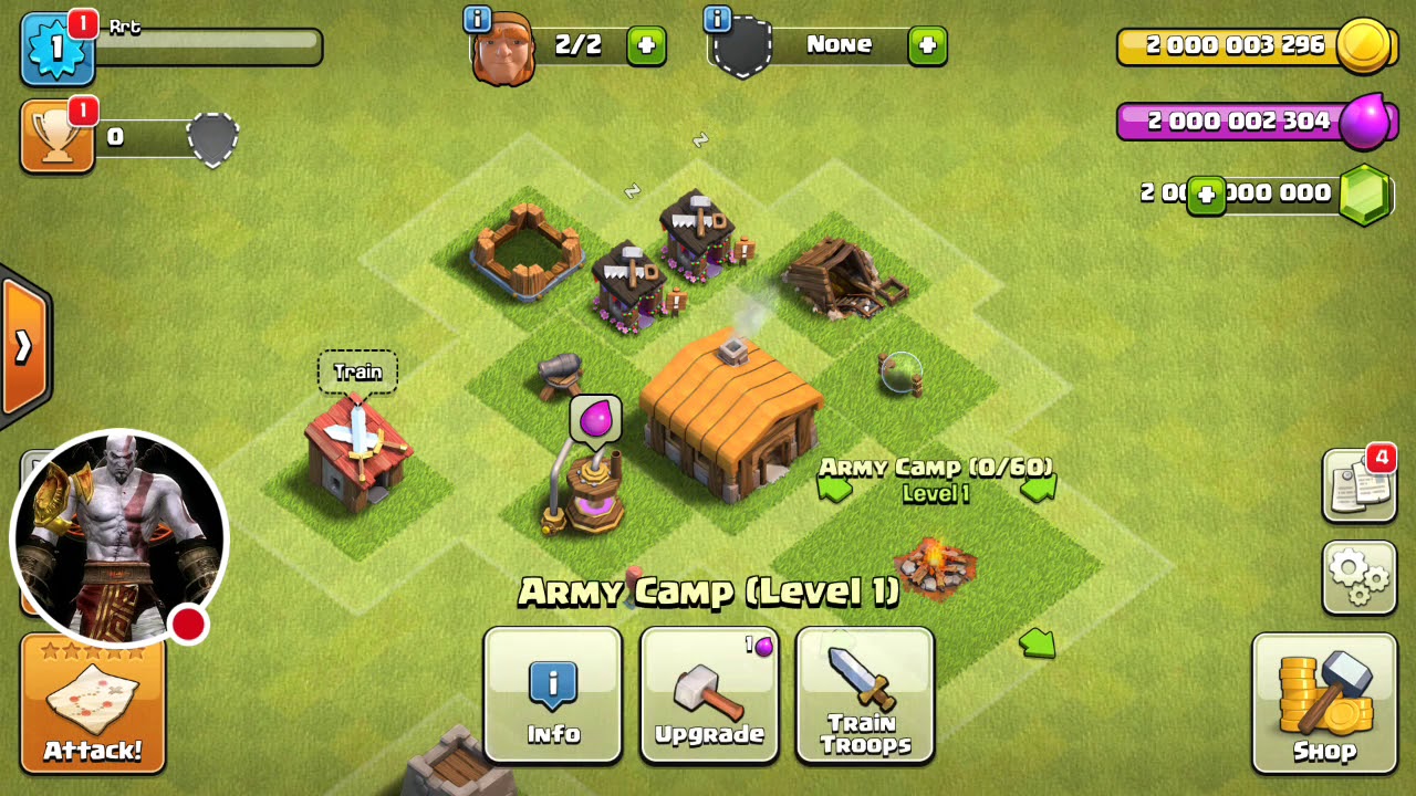 PEKKA UNLOCK at TOWN HALL 1 in clash of clans - YouTube