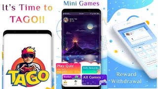 Earn Money by playing Games and Quizzes Online. #Tago#Part time game#Earning app 2020#Genuine app. screenshot 4