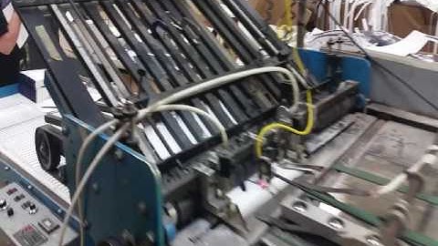 Kluge/Haskins Automatic Pocket Folder/Gluer