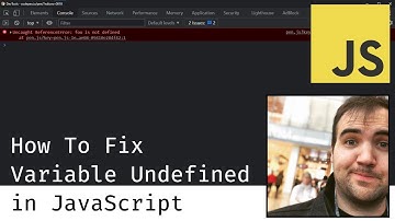 How to fix undefined variable error in JavaScript