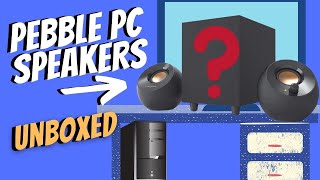 CREATIVE Pebble Plus PC Speakers UNBOXING