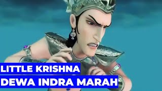 Little Krishna-Dewa Indra Marah FULL! || The terrible Storm