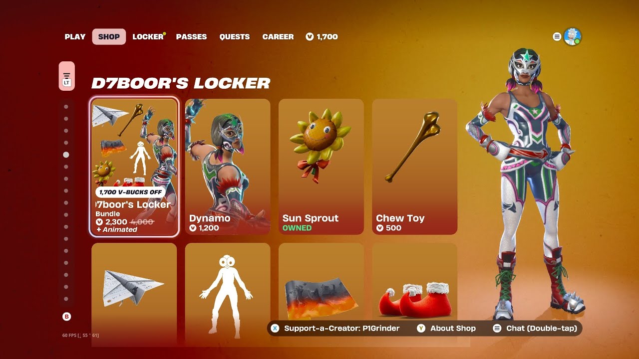 Fortnite: ItemShop 24/2/2026 (D7Boor's Locker)