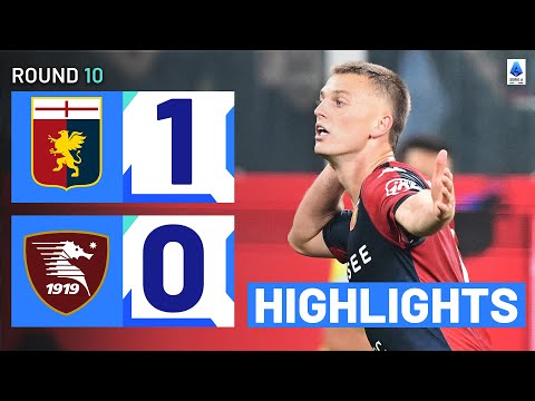 Genoa Salernitana Goals And Highlights