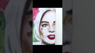 How to Draw Harley Quinn Suicide Squad 2 | How to Paint Harley Quinn Suicide Squad 2 #shorts #4 of 5