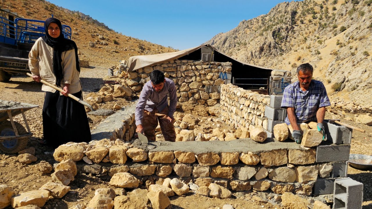 Nomadic Life: Nomadic Life in the Mountains 🏔️Herding skills of nomadic people🐑