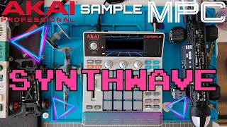 AKAI MPC SAMPLE - SYNTHWAVE RETROWAVE (2) #synth #akaimpk #synthwave #akaisample #electronicmusic