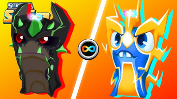 GHOUL EARTH ELEMENTAL & ELECTRIC ELEMENTAL FUSION - SLUGTERRA SLUG IT OUT 2