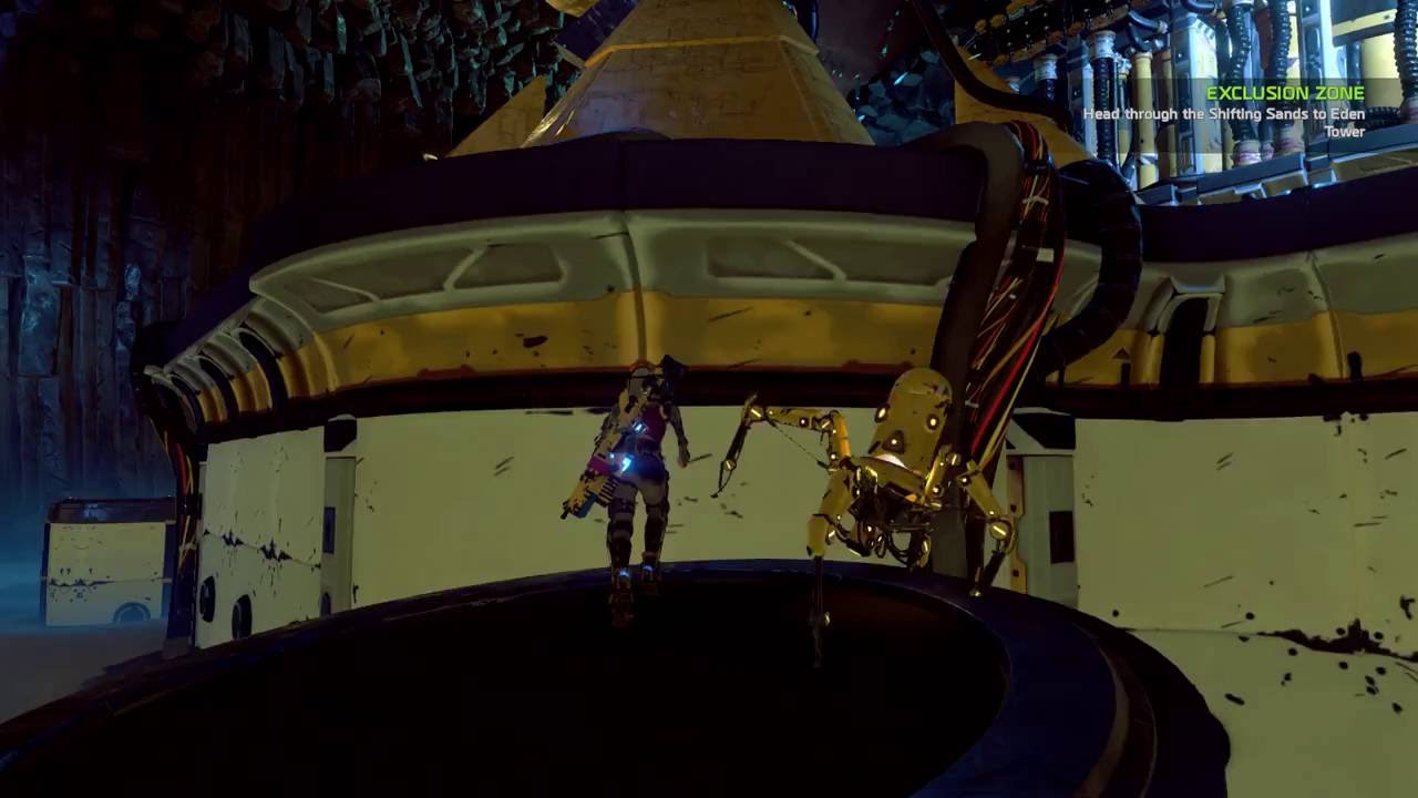 Recore | Pylon 512 | Supply Cache 7 | Control Room