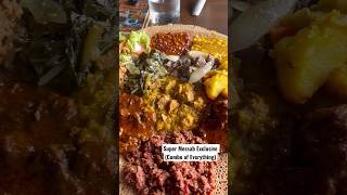 My First Time Trying Ethiopian Food! (LA) #foodie #foodvlog #foodshorts #losangeles #food #eating