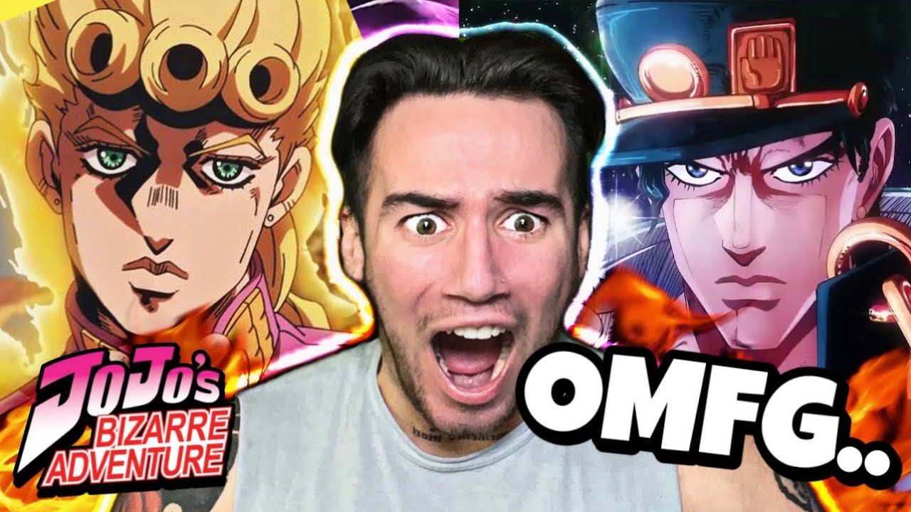 Rapper Reacts to JOJO's BIZARRE ADVENTURE Openings (1-11) for THE FIRST TIME !!