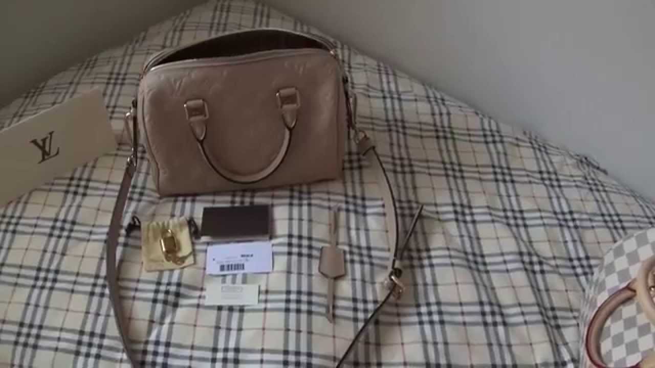 Louis Vuitton Speedy Bandouliere 25 review! - YouTube