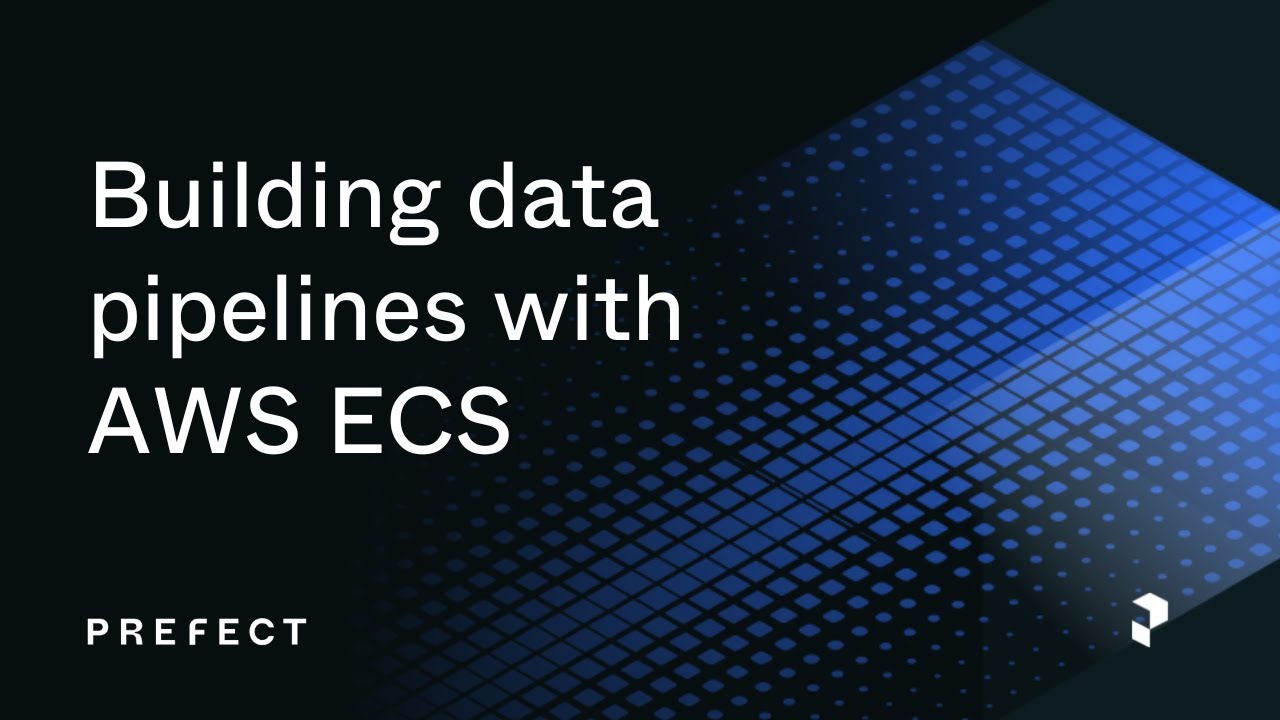 Livestream: Building data pipelines with AWS ECS - YouTube