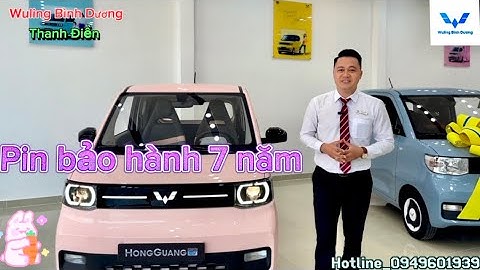 Xe Ô tô điện Hồng Quang Mini EV bảo hành pin bao nhiêu năm?giá rẻ nhất Bình Dương