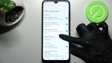 How to Turn On / Off Auto-Correction on T-MOBILE Revvl 6 Pro - Automatic Text Correction