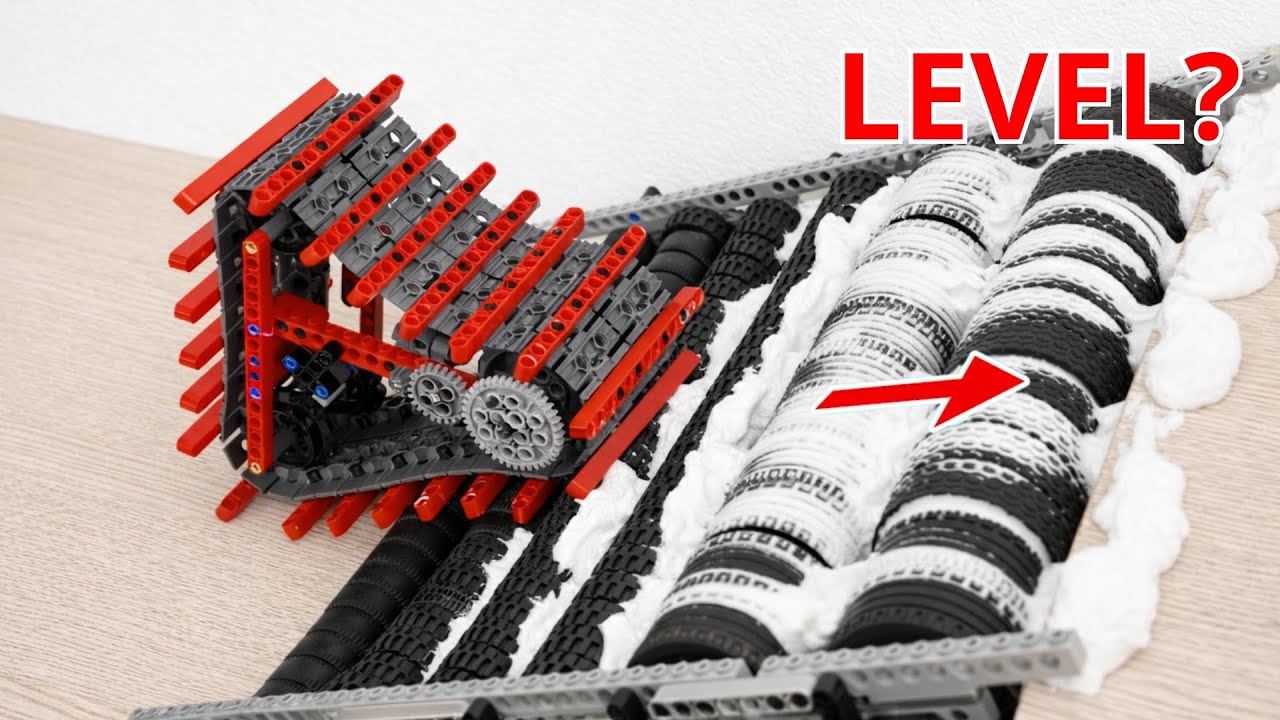 LEGO Technic Cars vs Rolling Foam Trap – EPIC Climb or Fail? | LEGO Smart