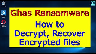 Ghas virus (ransomware). How to decrypt .Ghas files. Ghas File Recovery Guide.