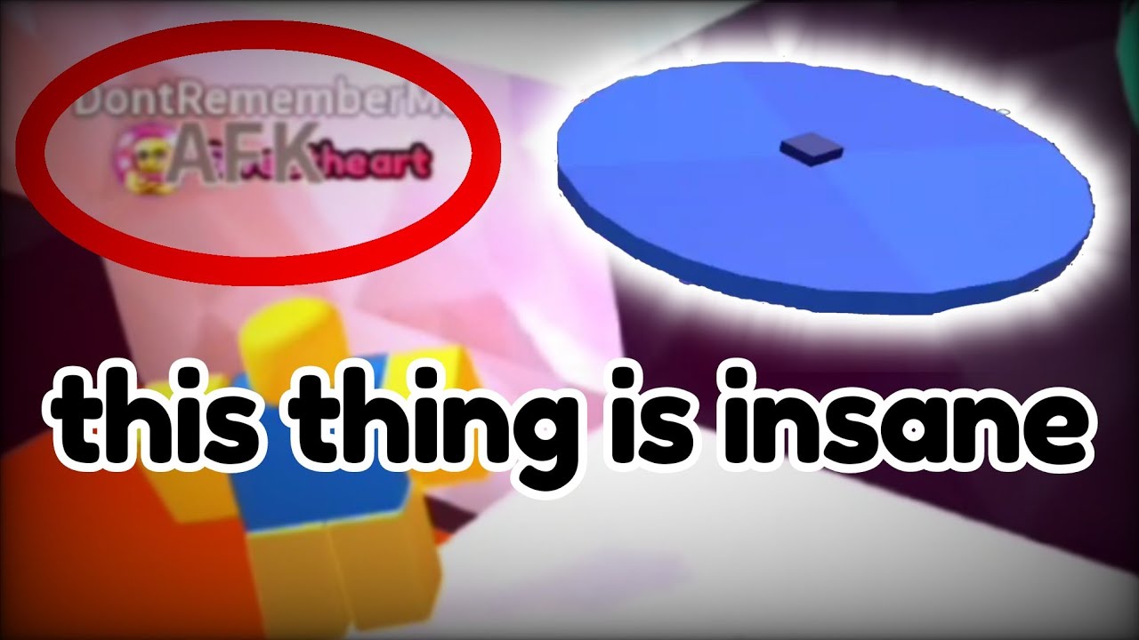 The most game breaking object in roblox super bomb survival