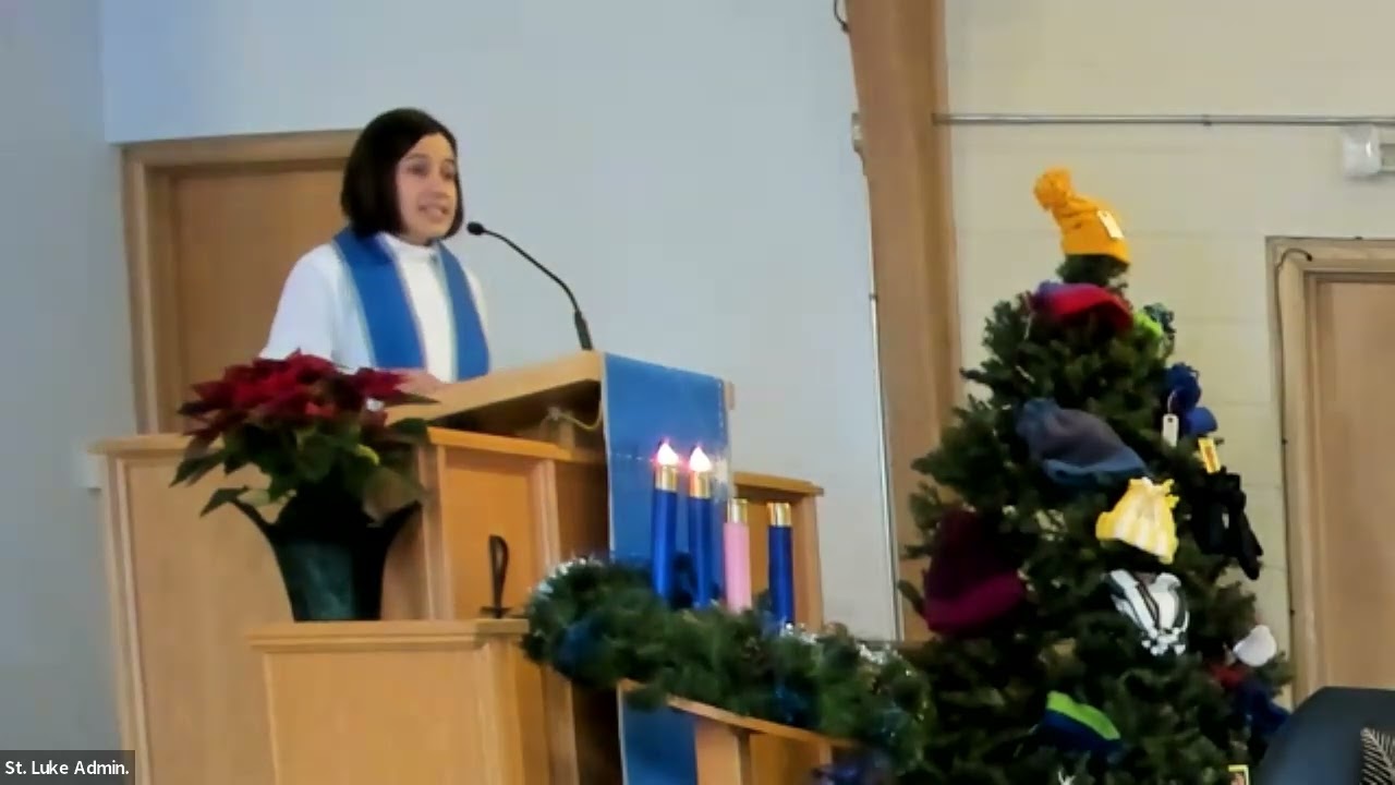 Gospel and sermon for December 8, 2024.