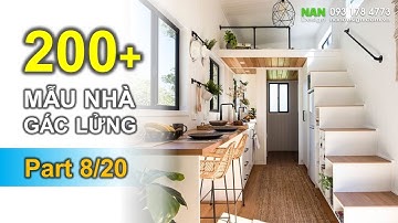 200 Mẫu Nhà Gác Lửng Đẹp Đáng Xem Nhất P8 #thiếtkếnhàđẹp #nandesign