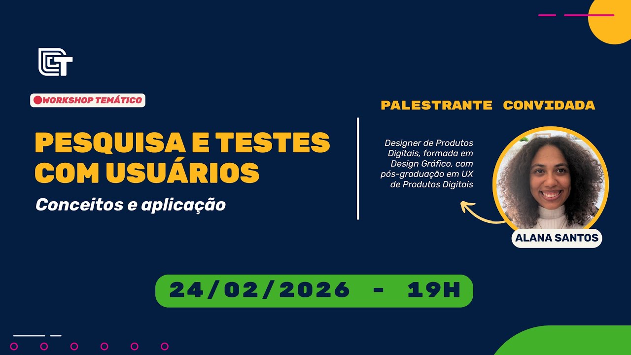 Workshop: Pesquisa e testes com usuários