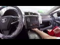 Как разобрать Toyota Camry XV50 для установки Андроид ситемы на штатный монитор