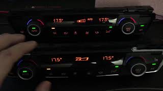 Information BMW F30 climate controls without IHKA3 News