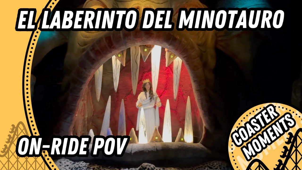 EL LABERINTO DEL MINOTAURO | On-ride POV | Terra Mítica, June 2024