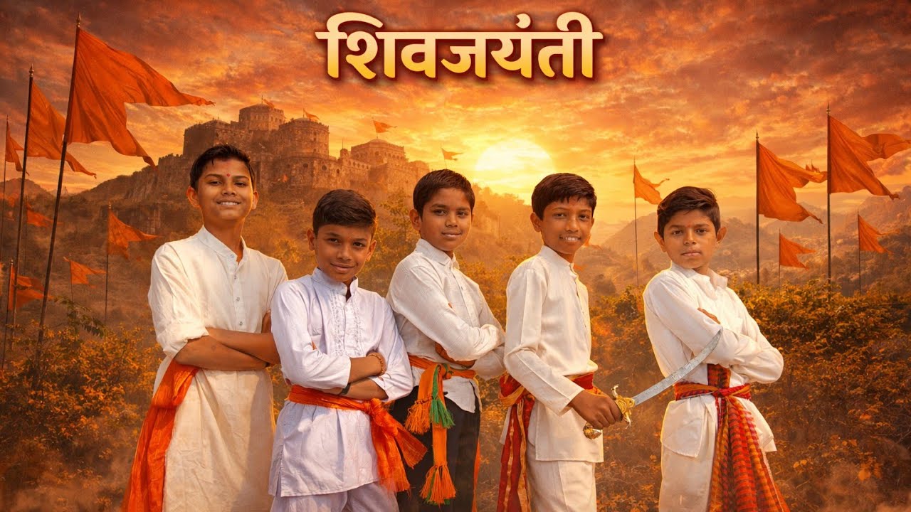 शिवजयंती... शिवजन्मोत्सव...चाकर शिवबाच होणारं...