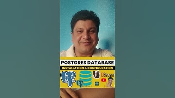 Postgres Database Installation Setup Configuration Tutorial Short for Beginners