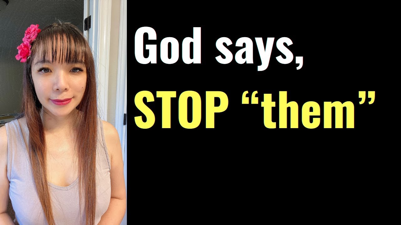 God asks you to take action to STOP 