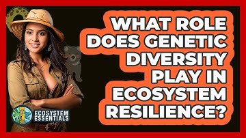 What Role Does Genetic Diversity Play in Ecosystem Resilience?