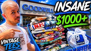 Crazy Thrift Haul! Vintage Sports Tees!
