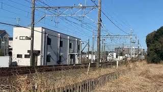 東武8000系8159f七光台駅発車