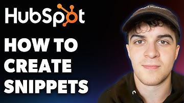 How to Create Snippets in Hubspot with the Snippet Tool Hubspot (Full 2025 Guide)