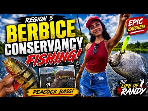 RIPPING LIPS IN REGION 5 BERBICE CONSERVANCY WITH MY WIFEY . 