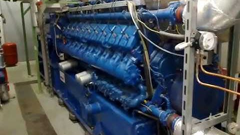 Start engine MWM 2020 V20 Biogas