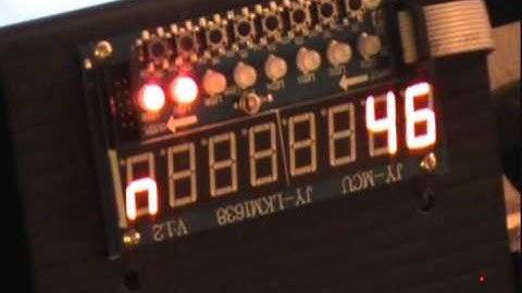 Arduino with TM1638 LED/LCD display for iRacing