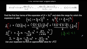 The Binomial Expansion 2 - Using an Expansion