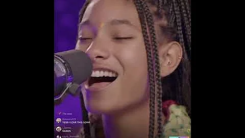 Tiktok live: WILLOW - wait a minute live performance #ForYourPride