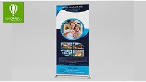 HOW TO DESIGN CREATIVE ROLL UP BANNER WITH CORELDRAW