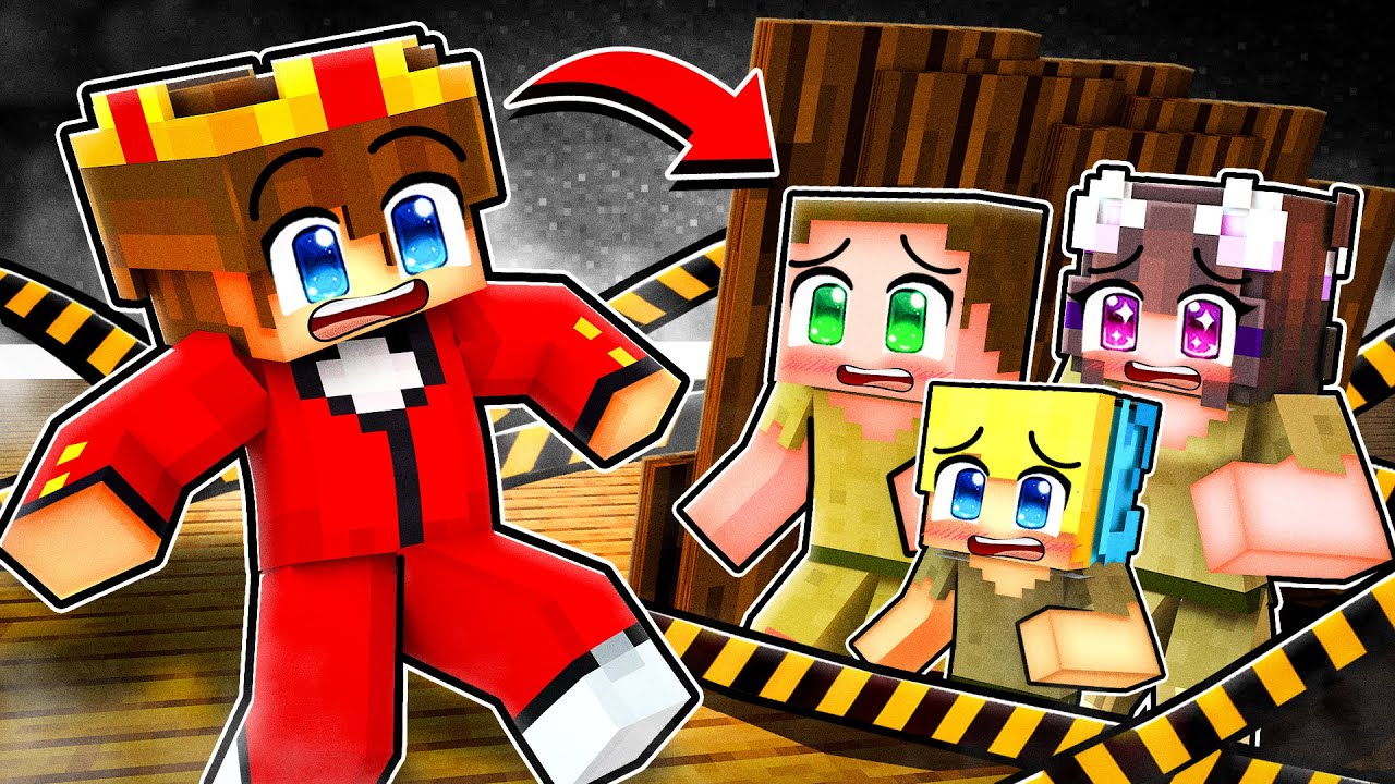 Eine Familie lebt unter meinem Haus in Minecraft!