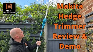Makita Dun461wz Hedge Trimmer Review & Demo: Unleash The Power