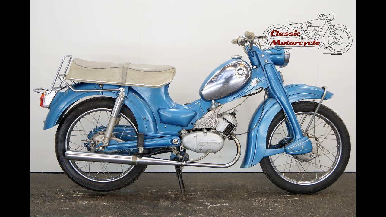 Zündapp C50 Super 1970 50cc 1 cyl ts - starting up