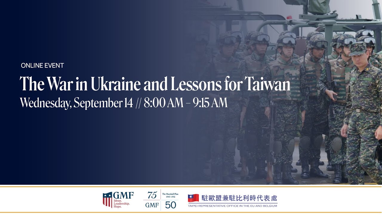 The War in Ukraine and Lessons for Taiwan - YouTube