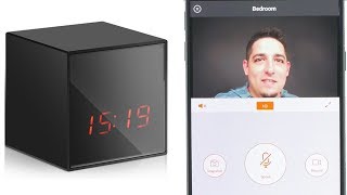 Spy Camera Alarm Clock