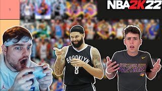 REACTING TO DBG RANKING THE BEST POINT GUARDS IN NBA 2K22 MyTEAM (Tier List)